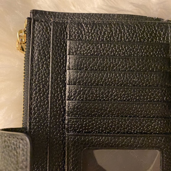 Michael Kors Adele Leather Smartphone Wallet in Black - Picture 11 of 14